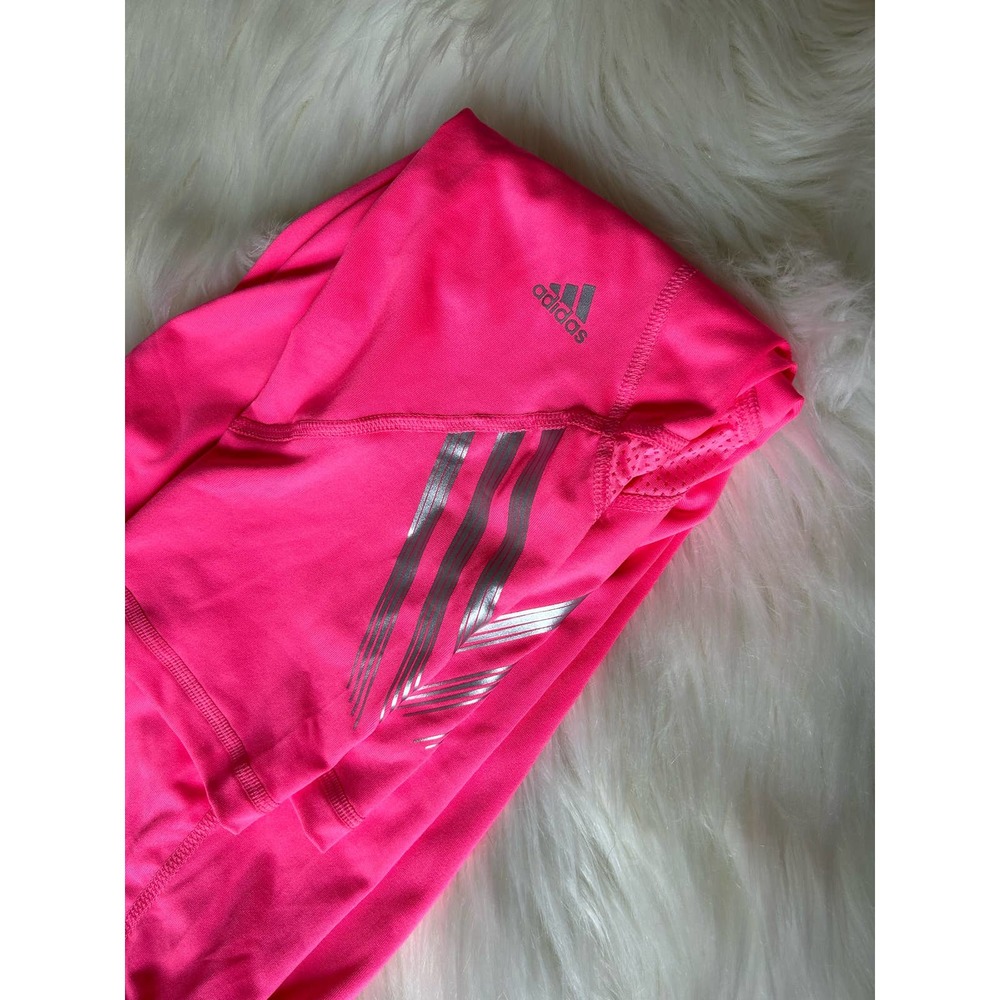 Hot Pink Adidas Capri Leggings